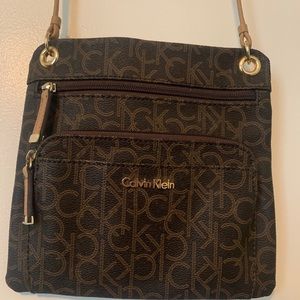 NWOT CK Calvin Klein monogram crossbody purse